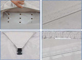 7*12 Heavy Duty RV & Trailer Cover, Travel Trailer Toy Hauler & Camper Cover 420D Dust and UV V1107-CS-JNWZTBFS11