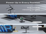Aukey MagFusion 3-in-1 Pro Qi2 Magnetic Fast Wireless Charging Station with Active Cooling V1089-LLTSAUN1059379
