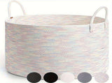 woven laundry basket, durable laundry basket, spacious laundry hamper, stylish laundry storage, V1106-123-40720