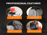 Unimac 70L 2.2kW Commercial Air Compressor, 280L/min 116PSI, Brushless Motor, Certified Tank, Long V219-TOLACMUM07BA