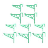 10pcs Beekeeping Bracket Rack Plastic Beehive Frame Holder Stand Beekeeping Equipment Beekeeping V1294-YM0901-3111250073211