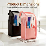 Standing Toiletry Bag, 2026 New Portable Lightweight Travel Toiletry Bag Nylon Travel Toothbrush V1258-DP02-F-819