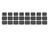8 Set Full Covered Bed Risers Anti Slip Stackable Furniture Risers for Cabinet Washing Machine Base V1294-YM0715-3117220135911