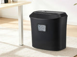 DEVANTI 25L Paper Shredder 14 Sheet P4 Cross Cut for Home Office SHRED-1201-14S-BK