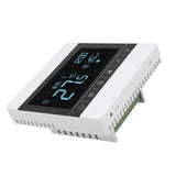 AC220V Touch Screen Thermostat WallHanging Stove Temperature Controller for Water/Floor Heating V1294-YM0901-3114210053211