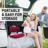 4X Slender Chair Posture Correction Seat Floor Lounge Padded Stackable RED V274-FT-SLDC-RD-X4