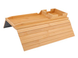 Wooden Sofa Arm Tray with Detachable Cup Holder Non Slip Foldable Couch Armrest Table for Drinks V1294-YM0901-3116250017811