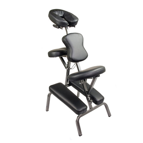 Aluminium Portable Beauty Massage Foldable Chair Table BLACK V274-MT-CHBLACK