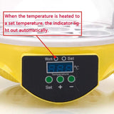 7 Chicken Incubators for Hatching Eggs, Egg Incubator with Temperature Control for Hatching Chicken, V1192-AZ-W-10149