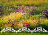 4 Panels Garden Fence, Decorative Garden Fences, No Dig Plastic Edgings Fence Panel Garden Edging V1192-AZ-W-29338