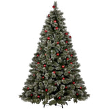 Snowy Bristle 1.8m Multicolour Pre-Lit Christmas Tree with 948 Tips 112_SENSB108