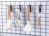 Gridwall Hooks 30 Pieces - 10/15/20cm - Iron - Black - Commercial Quality - Grid Wall Panels V1189-WXFBOL-8-1