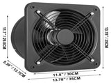 12 Inch Industrial Ventilation Extractor ventilation fan commercial air blower fan Metal Axial V952-PQFJYNF-300-2T001V7