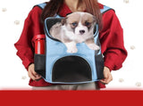 Pet Travel Carrier Backpack for Dogs and Cats Up to 8kg 363145cm Blue V1258-DP02-BOL-699