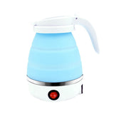 Small Portable Foldable Electric Kettle, Travel Collapsible Hot Water Boiler for Coffee Tea, V1369-AZ3-W-13511