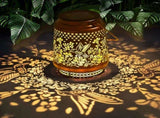 2-Pack Decorative Solar Hummingbird Lantern - Waterproof Hanging Iron Art Outdoor V888-ELOSUNG393675