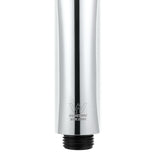 Handheld Shower Head Holder 4.7'' High Pressure Silver SHOWER-A6-RO-SI