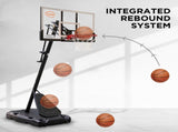 Kahuna Portable Basketball Hoop System 2.3 to 3.05m for Kids & Adults BBS-ZY-029-54