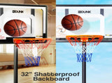 Dr.Dunk Adjustable Basketball Stand System Kids Hoop Portable Height Rim Ring V219-SPTBBLDRDBS11