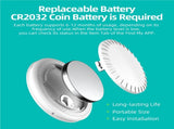 BT Tracker Item Finder Work with Find My, 4 Pack Battery Operated Item Locator with Sound Reminder V1294-YM0901-H48645S