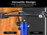 VALK Vortex 3 Electric Bike, Medium Frame Mountain ebike, Blue V219-BIKEMBVAB3HEA
