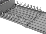 Adjustable Dish Rack Kitchen Counter Stretchable Fork Chopsticks Utensils Sink Storage Rack Drying V1294-YM0901-3118240256811