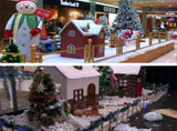 Christmas Snow Cover Blanket Artificial Cotton Blanket for Christmas Tree Skirts Backdrop V1294-YM0717-10118814