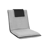 Artiss Floor Lounge Sofa Bed Couch Recliner Chair Folding Chair Cushion Grey FLOOR-0166D-GY