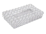 Crystal Tissue Box Paper Rack Office Table Accessories Tissue Case Holder Wedding Decoration V1294-YM0901-3115200124811