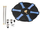16 Inch Pressure Washer Surface Cleaner 3 Wheels 3600PSI Stainless Steel Power Washer Accessory V1294-YM0901-3111240004011