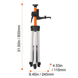 Laser Level Tripod, 1/4"-20 & 5/8"-11 Thread Mount, 40.94-133.85 inch Height Adjustment with Level V952-QZSJJTJYZGS0NVYUIV0