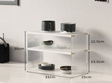 Coffee Mug Storage Shelf Stable Support Large Capacity Countertop Organizer for Living Room Bedroom V1294-YM0710-3117230289114