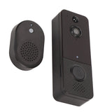 Wireless Doorbell Camera 720P 1MP HD Night Vision IP65 Waterproof Smart WiFi Video Doorbell for Home V1294-YM0901-3114230140311