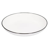 4Pcs Ceramic Dinner Plates Set Black Line Tableware 8 Inch Round Plate for Salads Steak Plate V1294-YM0523-3118210320911