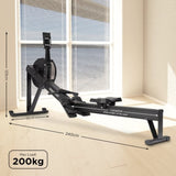 Powertrain Air Rowing Machine Resistance Rower for Home Gym Cardio ROM-TODO-RM5