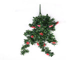 Hanging Pink Rose Stem UV Resistant 85cm V637-DP1005880