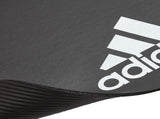 Adidas Fitness Mat 7mm Exercise Training Floor Gym Yoga Judo Pilates - Grey V563-ADMT-11014GR