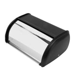 Iron Bread Bin Durable Bread Storage Container Mirror Polished Bread Bin Storage Case for Home Shop V1294-YM0703-3117230095911