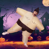 Inflatable Sumo Costume Adult Suit Blow Up Party Fancy Dress Halloween Cosplay HALO-INF-SUMO-6FT
