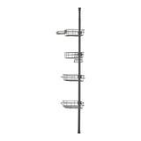 42" to 114" High Shower Corner Caddy Tension Pole Rust-Proof Tension Pole V952-SCTPBXGFXHDSPVSM7V0