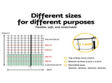 i.Pet Chicken Fence Electric 25Mx125CM Poultry Netting PET-CF-25X125-BK