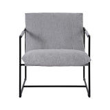 Artiss Armchair Lounge Chair Sling Grey UPHO-G-ARM01-FLD-GY