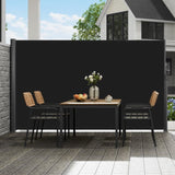 VEVOR Retractable Side Awning 71''x 118'' Patio Screen Fence Divider Fencing V952-ZYPF180X300CMBK01V0
