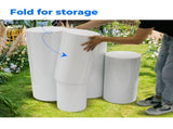 5pcs Metal Round Plinth Cylinder Pedestal Stand Wedding Decoration Cake Flower V201-BCJHDCYL0005