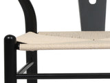 Levede 4x Dining Chairs Wooden Hans Black CH1041-2-BKX2