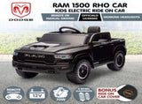 Kahuna Ram 1500 RHO Kids Electric Ride On Car with Remote Control CAR-DDR-618-BK