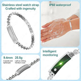 No-Screen Smart Watch Silver V728-OBA1005008729496307