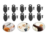 50pcs Photo Frame Back Panel Buckle Mini Picture Frames Frame Buckles Flat Turn Buttons Photo Frame V1192-AZ-W-11117
