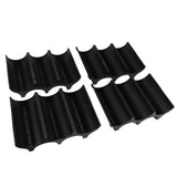 4Pcs Black Red Wine Bottle Rack Holder Simple Looking Decorative Wine Bottle Rack Organizer for V1294-YM0703-3118230098511