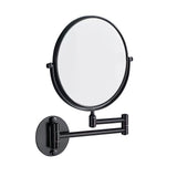 Wall Mounted Makeup 3X Magnification 360 Degrees Swivel Extendable Foldable Arm Bathroom V1294-YM0901-H47946B